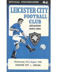 Leicester City v Chelsea Official Programme 31/8/1960