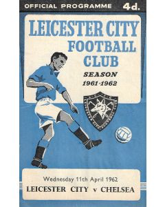 Leicester City v Chelsea Official Programme 11/4/1962