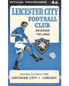 Leicester City v Chelsea Official Postponed Programme 3/3/1962