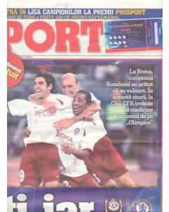 SFR Cluj vChelsea Newspaper Stadium Issue Programme 01/10/2008
