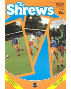 Shrewsbury Town vChelsea official programme 01/01/1983
