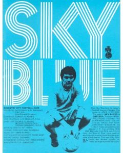 Coventry vChelsea official programme 19/09/1970