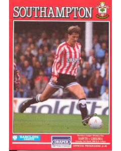 Southampton vChelsea official programme 03/03/1990