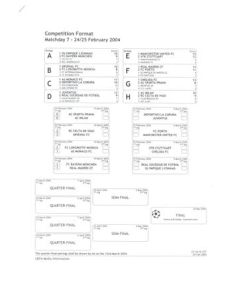 Stuttgart v Chelsea Competition Format 25/02/2004 Chamions League