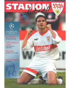 Stuttart vChelsea Official Programme 25/02/2004 Champions League