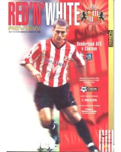 Sunderland vChelsea official programme 14/10/2000 Premier League