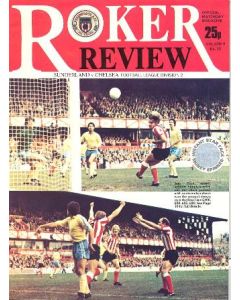 Sunderland v Chelsea Football programme 3/11/1979
