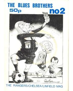 The Blues Brothers N2 - The Rangers/Chelsea/Linfield Magazine of 1989-90 season