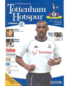 Tottenham Hotspur vChelsea official programme 03/11/2002
