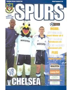 Tottenham Hotspur vChelsea official programme 05/02/2000 Premier League