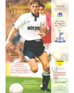 Tottenham Hotspur vChelsea official programme 05/12/1992 Premier League