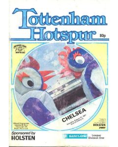 Tottenham Hotspur vChelsea official programme 22/08/1987