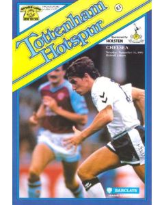 Tottenham Hotspur vChelsea official programme 16/09/1989