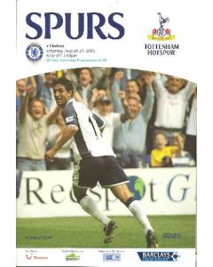 Tottenham Hotspur v Chelsea official programme 27/08/2005
