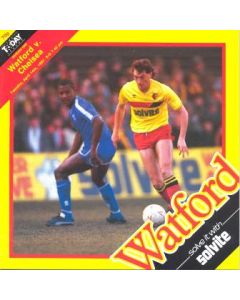 Watford vChelsea official programme 14/04/1987