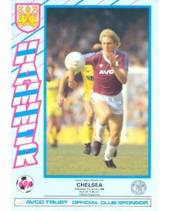 West Ham United vChelsea official programme 01/01/1986