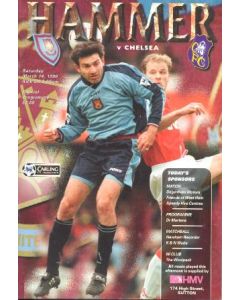 West Ham United vChelsea official programme 14/03/1998