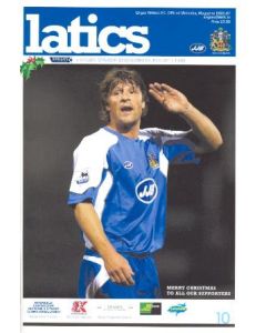 Wigan Athletic vChelsea official programme 23/12/2006