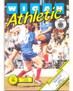 Wigan Athletic v Chelsea official programme 21/01/1985