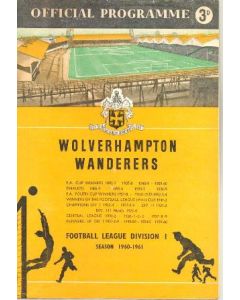 Wolverhampton Wanderers v Chelsea official programme 31/12/1960
