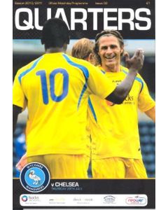 Wycombe Wanderars vChelsea official programme 29/07/2010