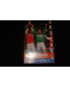 Arsenal, Chelsea, Naples and Atletico Madrid official programme 07/08/1994 Makita International Tournament