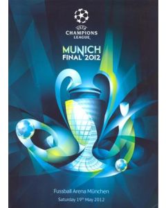 2012 Champions League Final Chelsea v Bayern Munich Official Press Kit in German 19/05/2012