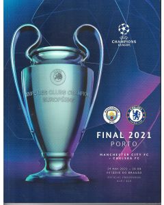 2021 Champions League Final - Manchester City v Chelsea Official Programme