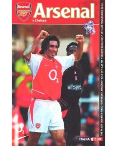 Arsenal v Chelsea official programme 08/03/2003 F.A. Cup Quarter Final
