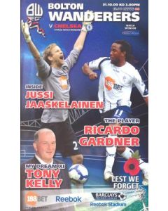 Bolton Wanderers Football Programmes Season 2006/2007 