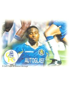 Chelsea card of 1999 featuring Celestine Babayaro