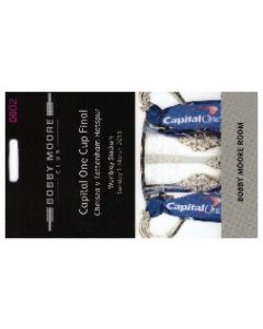 2015 Capital Cup Final Chelsea v Tottenham Hotspur VIP Accreditation Pass
