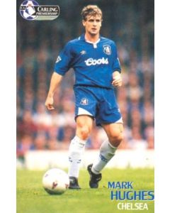 Chelsea Mark Hughes unofficial postcard of season 1998-1999