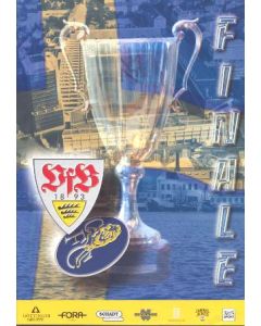 1998 Cup Winners Cup Final Stuggart Issue Programme Chelsea v Stuttgart