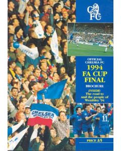 Chelsea Official FA Cup Final 1994 brochure