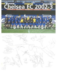 Chelsea FC 2002-2003 card