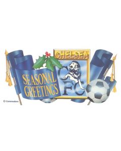Chelsea & Commodore Christmas greetings card