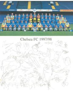 Chelsea FC 1997-1998 card