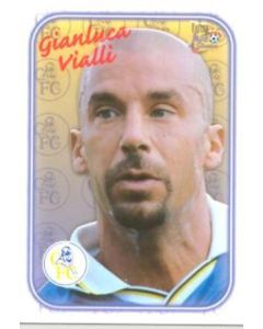 Chelsea Champions Gianluca Vialli card of 2000-2001