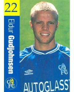 Chelsea - Eidur Gudjohnsen official Chelsea card