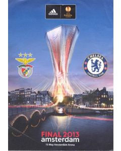 Chelsea V Benfica Europa League Final 2013 leaflet