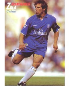 Chelsea - Gianfranco Zola unofficial Thai produced colour postcard