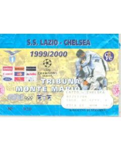Lazio v Chelsea ticket 07/12/1999