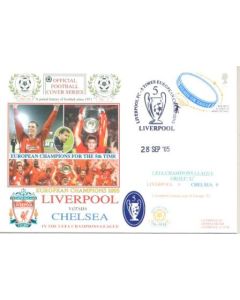 Liverpool v Chelsea First Day Cover 28/09/2005