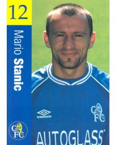 Chelsea - Mario Stanic official Chelsea card