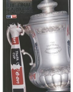 2009 Signed FA Cup Final Official Programme Chelsea v Everton + Rare Original Team Sheet