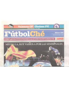 Valencia v Chelsea Futbol Che Italian newspaper 10/04/2007