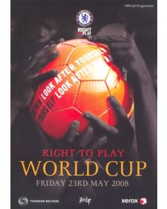 Itinerary for Right to play for the World Cup at Chelsea playgrounds 23/05/2008